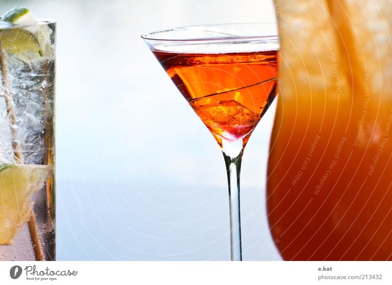 farbe.Bekennen Getränk Erfrischungsgetränk Limonade Longdrink Cocktail Glas exotisch Flüssigkeit lecker saftig rot Farbe genießen Farbfoto mehrfarbig