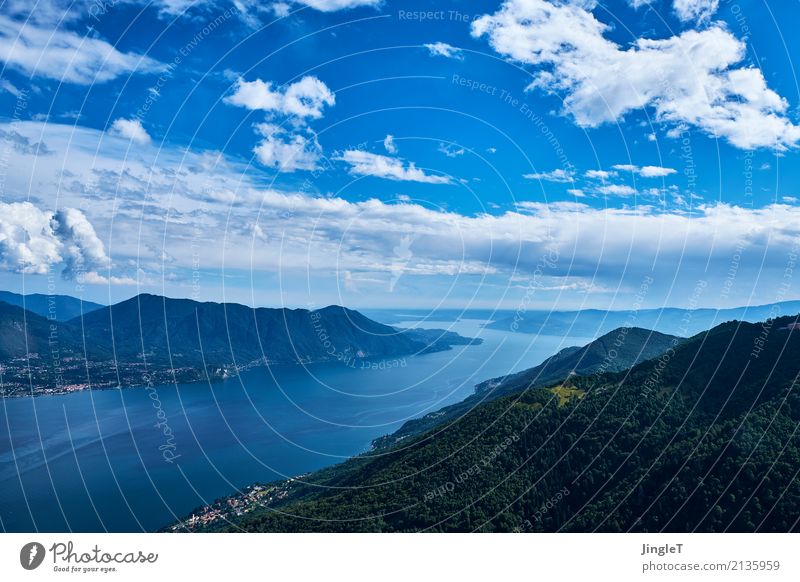 general overview Umwelt Natur Landschaft Pflanze Tier Himmel Schönes Wetter Berge u. Gebirge See genießen blau braun grün schwarz weiß Begeisterung Perspektive