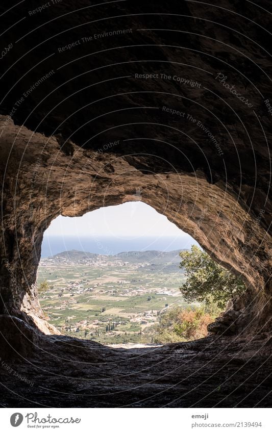 Black Cave Ferien & Urlaub & Reisen Tourismus Ausflug Abenteuer Ferne Sightseeing Sommerurlaub Umwelt Natur Landschaft Höhle außergewöhnlich dunkel Zakinthos