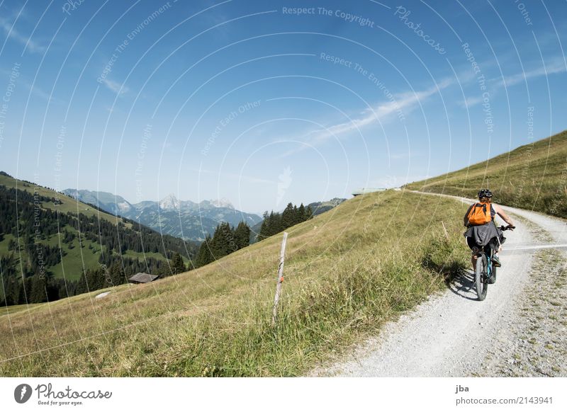 E-Bike Tour im Saanenland Leben Zufriedenheit Freizeit & Hobby Ferien & Urlaub & Reisen Ausflug Ferne Freiheit Fahrradtour Sommer Berge u. Gebirge wandern Sport