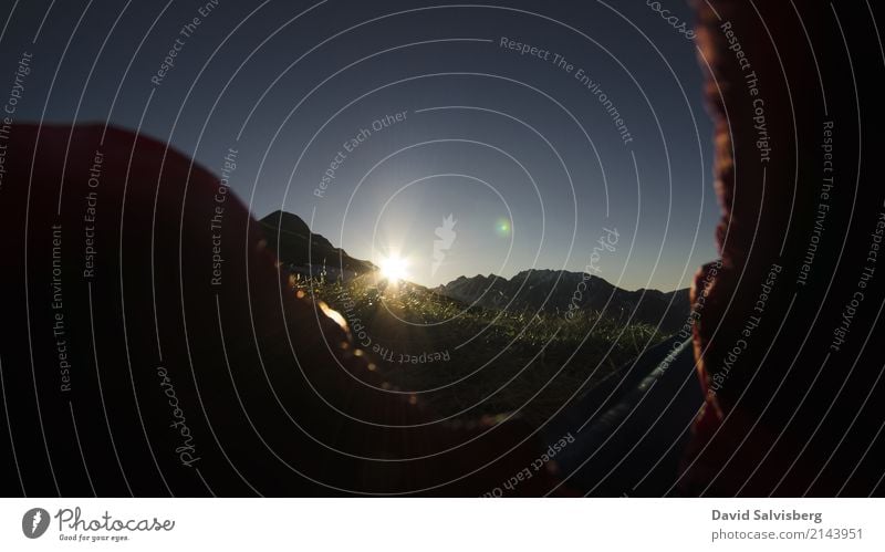 early Morning Ferien & Urlaub & Reisen Tourismus Ausflug Abenteuer Ferne Freiheit Berge u. Gebirge wandern Camping Klettern Bergsteigen Natur Landschaft Himmel