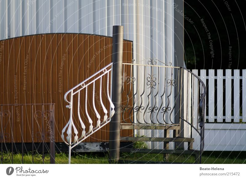 Hauseigener Gestaltungswille Reichtum Garten Dekoration & Verzierung Handwerk Gebäude Architektur Treppe Fassade Balkon Metall Kunststoff wählen außergewöhnlich