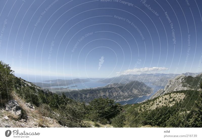 Naturschönheit IV Ferien & Urlaub & Reisen Ferne Freiheit Sommer Sommerurlaub Meer Berge u. Gebirge Umwelt Landschaft Himmel Wolkenloser Himmel Schönes Wetter