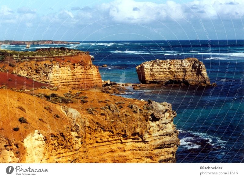 great ocean road 2 Great Ocean Road Meer Küste Brandung Wellen Sandstein Australien Felsen Stein