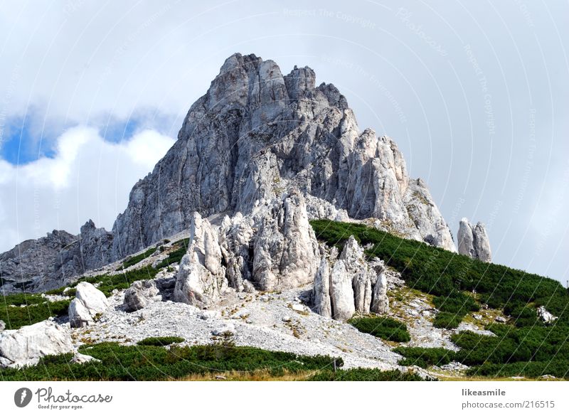 Ein Tag in den Bergen Ferien & Urlaub & Reisen Tourismus Ausflug Freiheit Expedition Berge u. Gebirge Klettern Bergsteigen Umwelt Natur Landschaft Pflanze