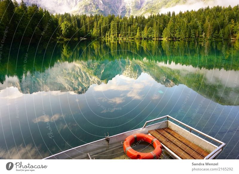 Fusine Ferien & Urlaub & Reisen Ausflug Abenteuer Freiheit Sommer Sommerurlaub Sonne Berge u. Gebirge wandern Gebirgssee Umwelt Natur Landschaft Pflanze Wasser