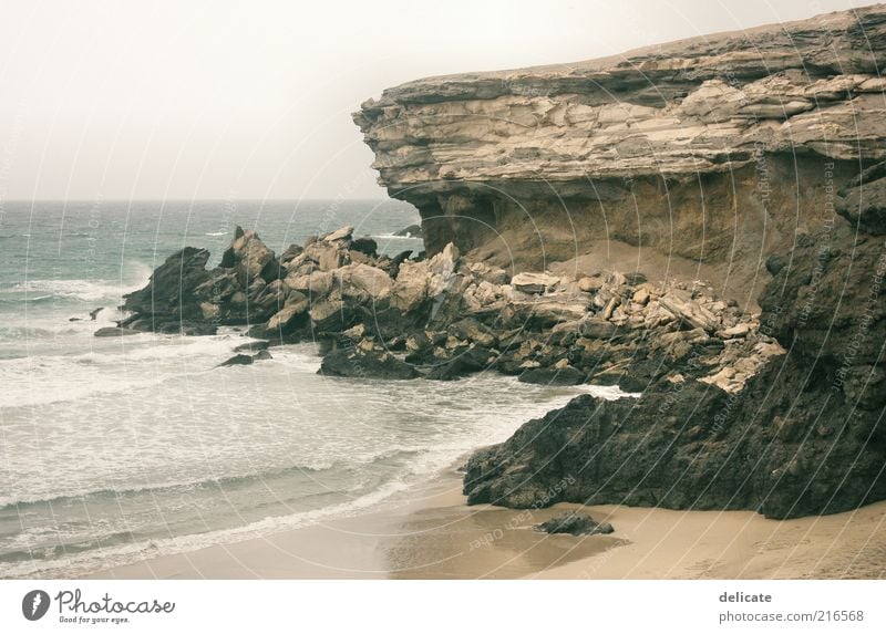 La Pared Ferien & Urlaub & Reisen Tourismus Ferne Freiheit Sommer Sommerurlaub Strand Meer Insel Wellen Umwelt Natur Landschaft Sand Wasser Schönes Wetter Wind