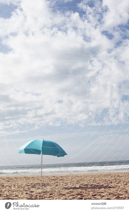 la mer. Klima Schönes Wetter ästhetisch Ferien & Urlaub & Reisen Urlaubsstimmung Urlaubsfoto Urlaubsort Urlaubsgesetz Sonnenschirm Sommer Strand Strandanlage