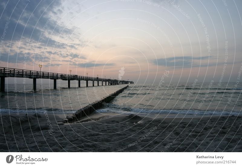 100 Umwelt Landschaft Sand Wasser Klima Schönes Wetter Strand Nordsee Ostsee Meer Fernweh Einsamkeit Freiheit Freizeit & Hobby Tourismus Unendlichkeit