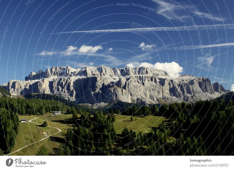 Sella Vie Ferien & Urlaub & Reisen Ferne Freiheit Sommer Berge u. Gebirge Umwelt Natur Landschaft Himmel Frühling Schönes Wetter Felsen Alpen Gipfel