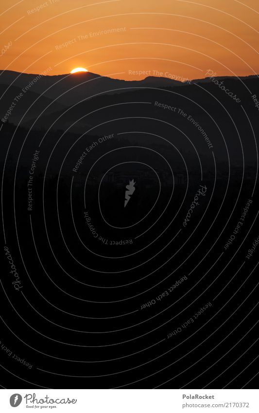 #A# Morgenlicht Umwelt Natur Luft Klima Klimawandel Sturm ästhetisch Sonnenaufgang Farbfoto mehrfarbig Außenaufnahme Experiment abstrakt Menschenleer