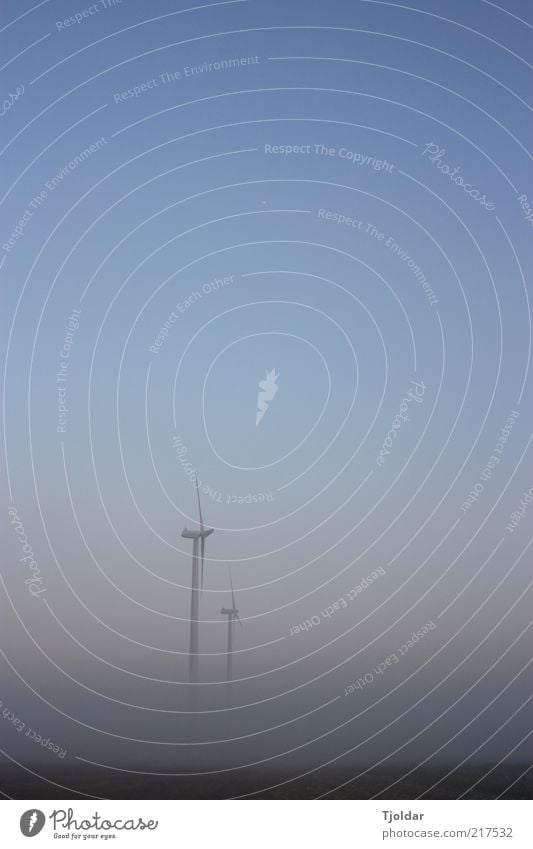 Uprising Windkraftanlage Technik & Technologie Fortschritt Zukunft Energiewirtschaft Erneuerbare Energie Luft Himmel Wolkenloser Himmel Sonne Sonnenlicht Herbst