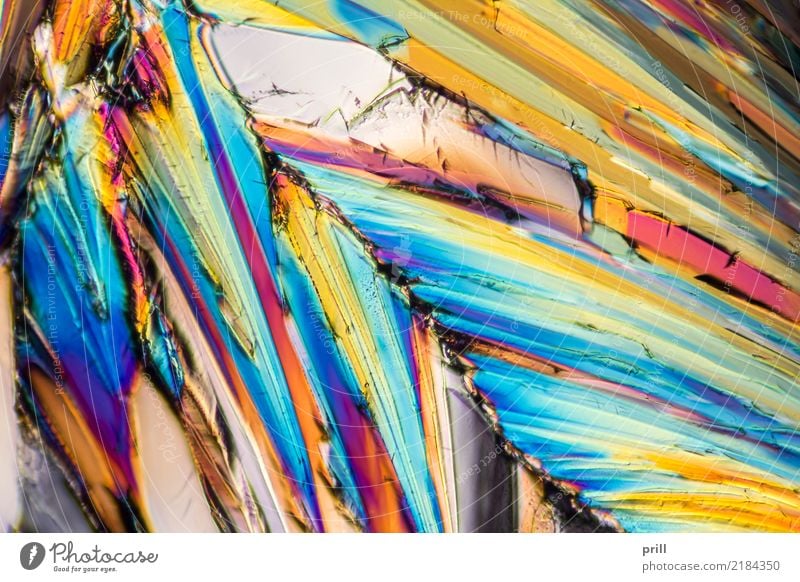 colorful sugar micro crystals Wissenschaften Natur außergewöhnlich Zucker mikro kristall Kohlenhydrate Mineralien mikrokristall Kristallstrukturen