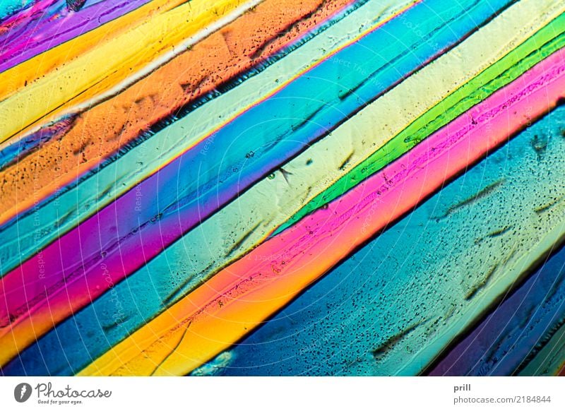 colorful Sucrose micro crystals Wissenschaften Natur außergewöhnlich Zucker saccharose mikro kristall Kohlenhydrate Mineralien mikrokristall Kristallstrukturen