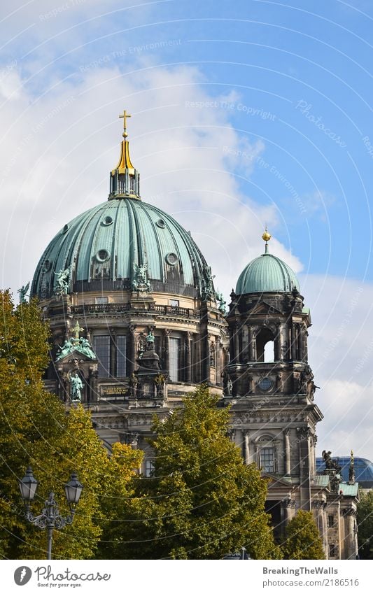 Blick auf den Berliner Dom Ferien & Urlaub & Reisen Tourismus Ausflug Sightseeing Städtereise Deutscher Dom Museumsinsel Deutschland Kleinstadt Stadt Hauptstadt