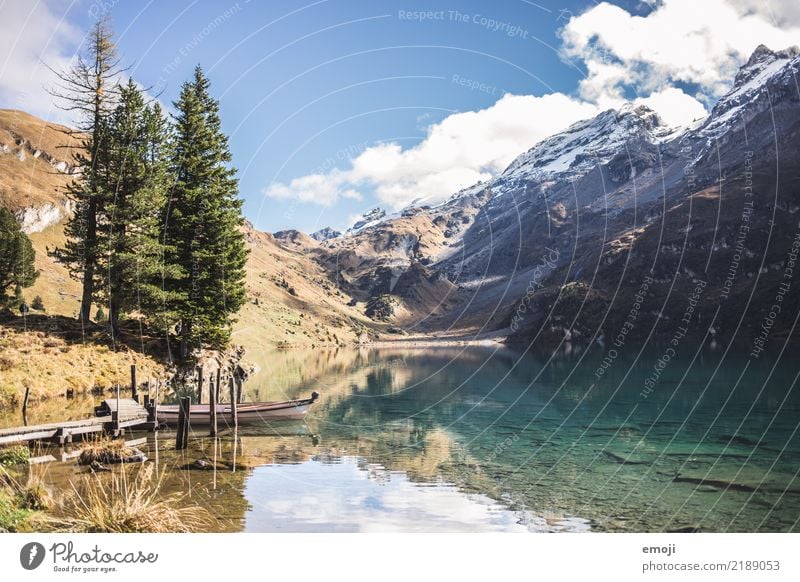 Engstlensee Erholung Ferien & Urlaub & Reisen Tourismus Sommer Berge u. Gebirge wandern Umwelt Natur Landschaft Himmel Schönes Wetter Alpen See außergewöhnlich