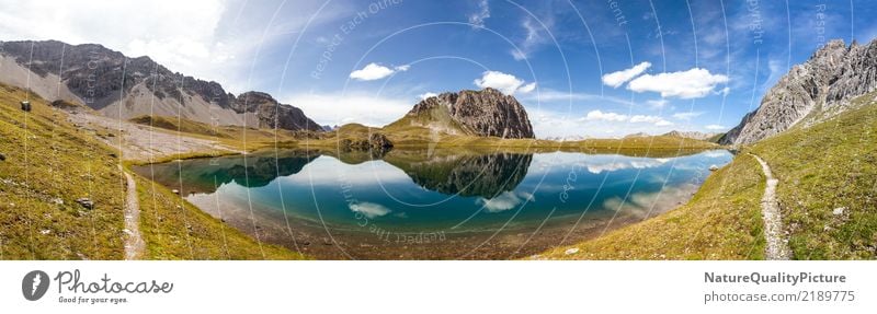 idyllic reflection panorama in austria sportlich Fitness Leben harmonisch Wohlgefühl Zufriedenheit Sinnesorgane Erholung ruhig Meditation Freizeit & Hobby