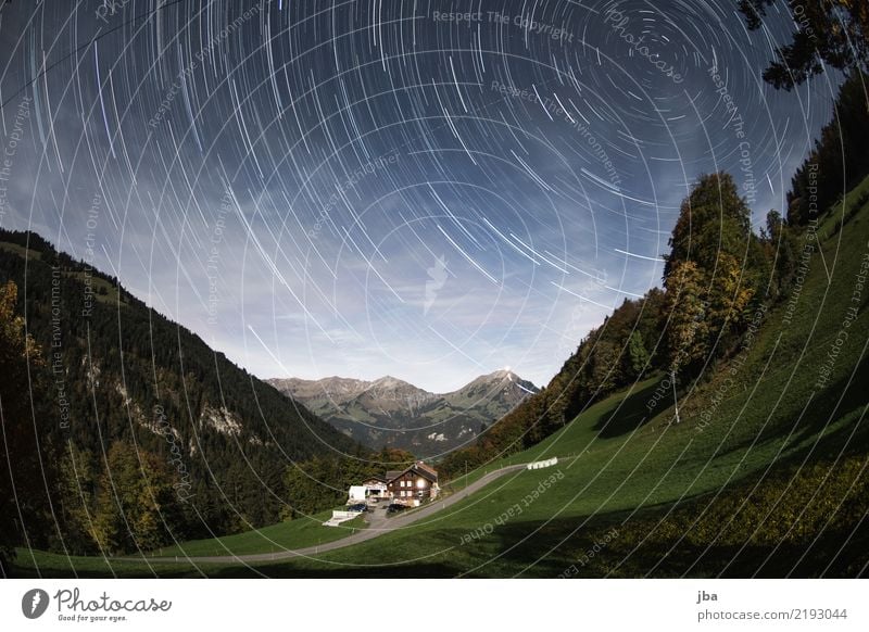 Blick zum Niesen harmonisch Erholung ruhig Freizeit & Hobby Ausflug Ferne Freiheit Sommer Berge u. Gebirge wandern Umwelt Landschaft Urelemente Erde Himmel