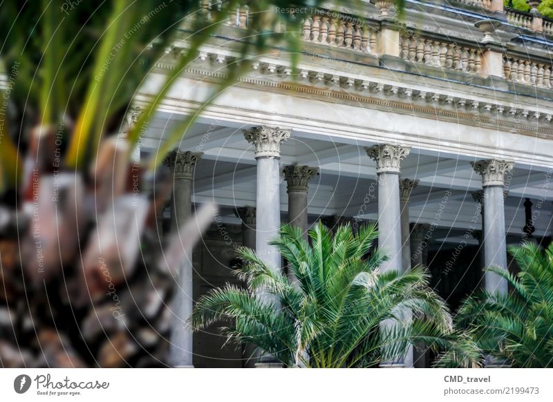 Mühlbrunnenkolonnade in Karlsbad (tschechisch Karlovy Vary) Reichtum Wellness Leben Wohlgefühl Erholung ruhig Kur Spa Ferien & Urlaub & Reisen Tourismus Ausflug