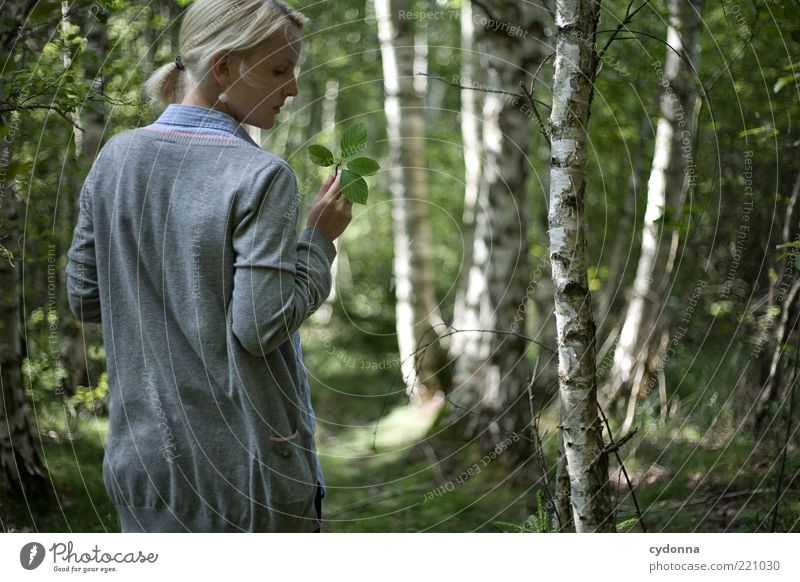 Moment Lifestyle Stil schön Leben harmonisch Wohlgefühl Zufriedenheit Erholung ruhig Mensch Junge Frau Jugendliche 18-30 Jahre Erwachsene Umwelt Natur Sommer