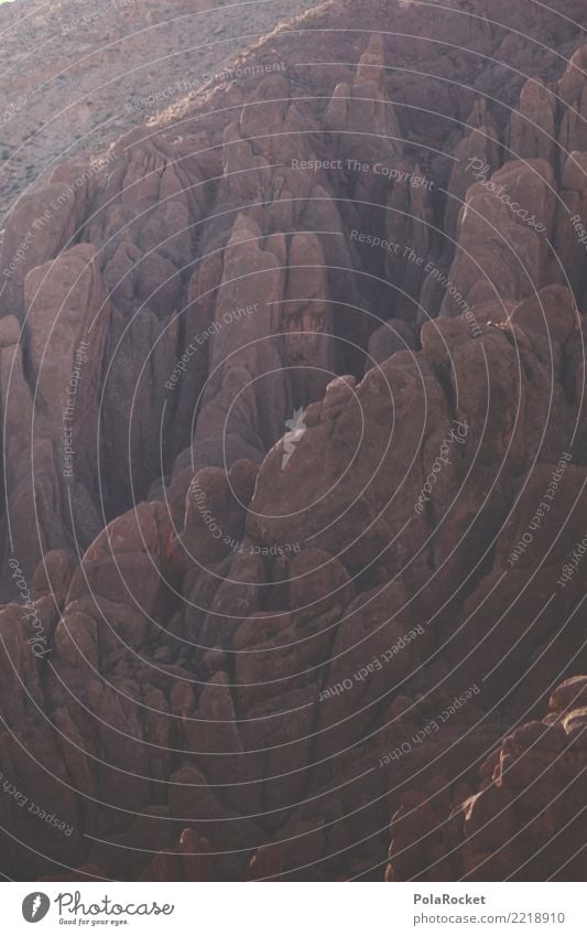 #A# on the rocks Umwelt Natur Abenteuer Felsen Berge u. Gebirge Marokko Marrakesch Stein Gesteinsformationen Gesteinsterrassen Bergsteigen Bergkette Farbfoto