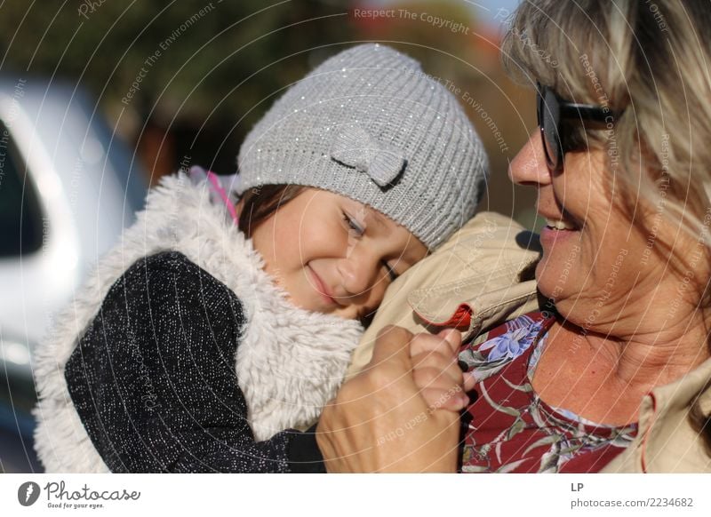 Ich liebe dich über alles Lifestyle Freude Kindererziehung Kindergarten Schule Mensch feminin Mädchen Frau Erwachsene Eltern Mutter Geschwister Großeltern