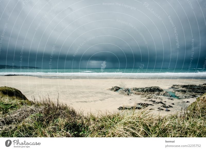 Wetter in Sicht Sinnesorgane Ferien & Urlaub & Reisen Ausflug Abenteuer Ferne Freiheit Strand Meer Wellen Umwelt Natur Landschaft Urelemente Wasser Himmel