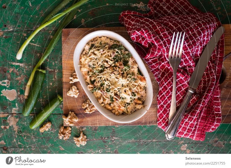 Zucchini-Nuss Schleckerei Lebensmittel Gemüse Frühlingszwiebel Walnuss Käse Ernährung Essen Mittagessen Abendessen Bioprodukte Vegetarische Ernährung Diät