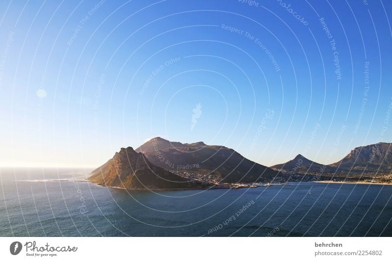 wenn der tag zu ende geht Ferien & Urlaub & Reisen Tourismus Ausflug Abenteuer Ferne Freiheit Landschaft Wasser Himmel Horizont Schönes Wetter Hügel