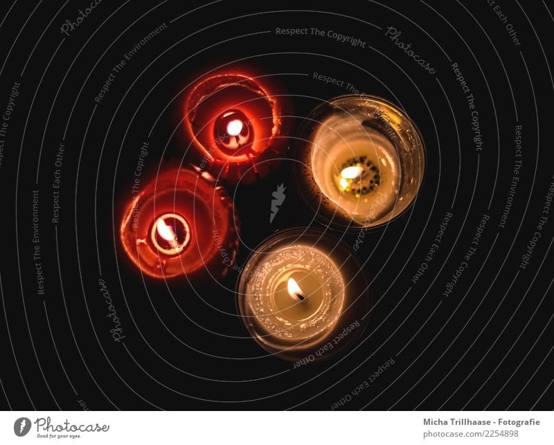 Kerzenschein Dekoration & Verzierung Feste & Feiern Valentinstag Weihnachten & Advent Geburtstag Trauerfeier Beerdigung Kitsch Krimskrams Erholung glänzend