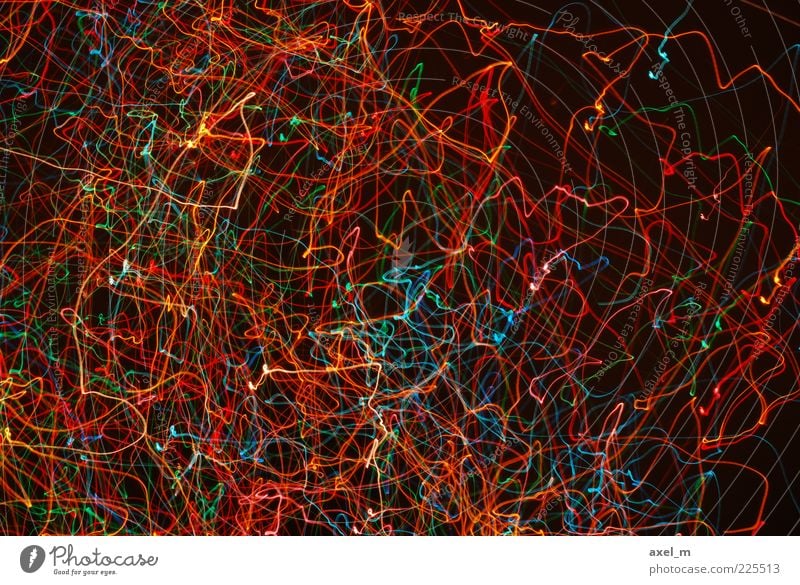 Lichtspiele Weihnachten & Advent Dekoration & Verzierung Netz Bewegung drehen glänzend leuchten Tanzen Fröhlichkeit Kitsch verrückt mehrfarbig Stimmung Stress