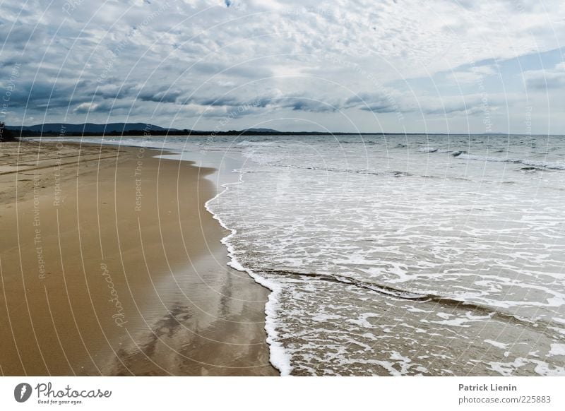 feeling a moment Umwelt Natur Landschaft Urelemente Luft Wasser Himmel Wolken Sommer Pflanze Wellen Küste Strand Meer Erholung Stimmung Zufriedenheit Australien