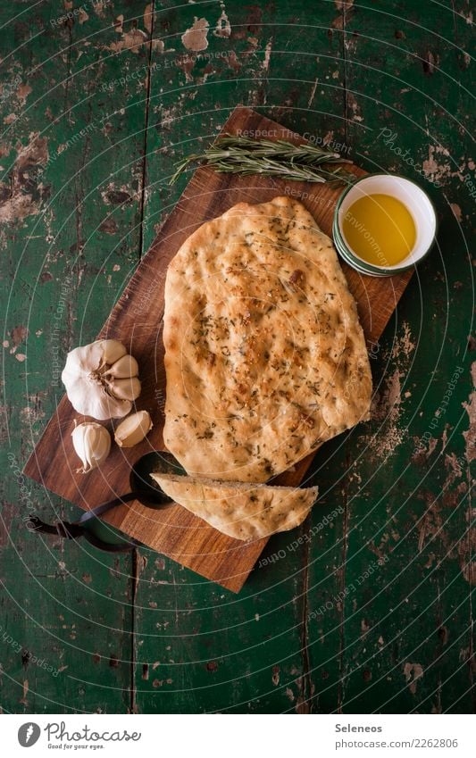 Knobibrot Lebensmittel Getreide Teigwaren Backwaren Brot Kräuter & Gewürze Öl Knoblauch Rosmarin Essen Mittagessen Abendessen Bioprodukte Vegetarische Ernährung