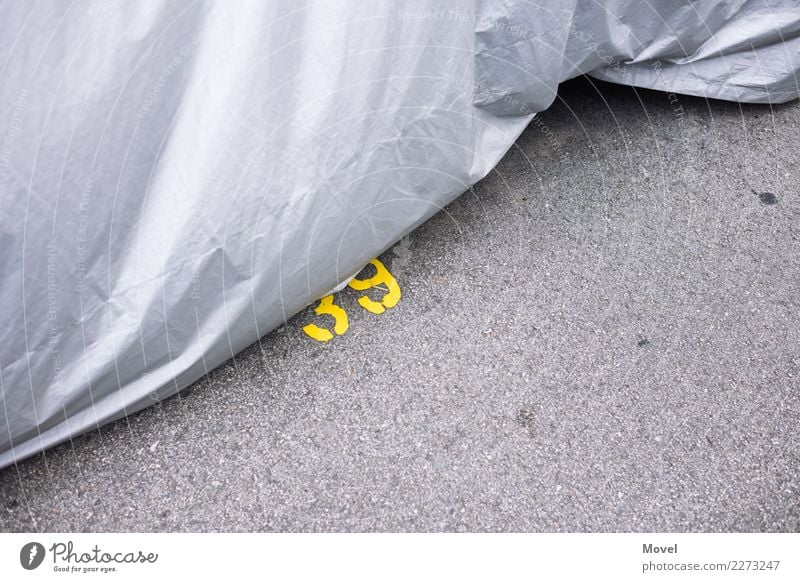 Yellow Thirty Nine Singapore Asien Parkhaus Straße Fahrzeug PKW Beton Zeichen Schriftzeichen Ziffern & Zahlen Schilder & Markierungen gelb grau silber Schutz