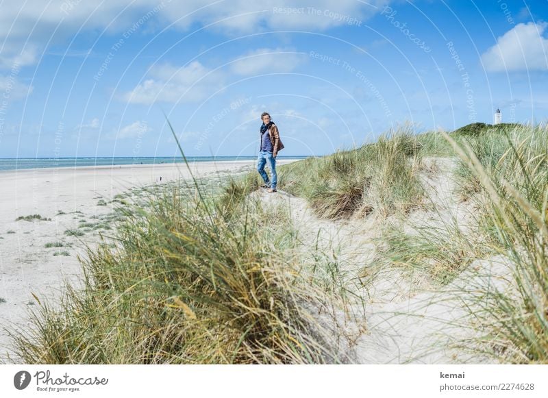 In den Dünen Lifestyle Stil harmonisch Wohlgefühl Zufriedenheit Sinnesorgane Erholung ruhig Freizeit & Hobby Ferien & Urlaub & Reisen Ausflug Abenteuer Ferne