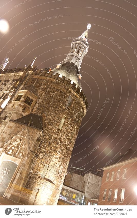 Aachen Rathaus Deutschland Europa Altstadt Marktplatz Gebäude Architektur Mauer Wand Sehenswürdigkeit Denkmal entdecken Farbfoto Außenaufnahme Menschenleer