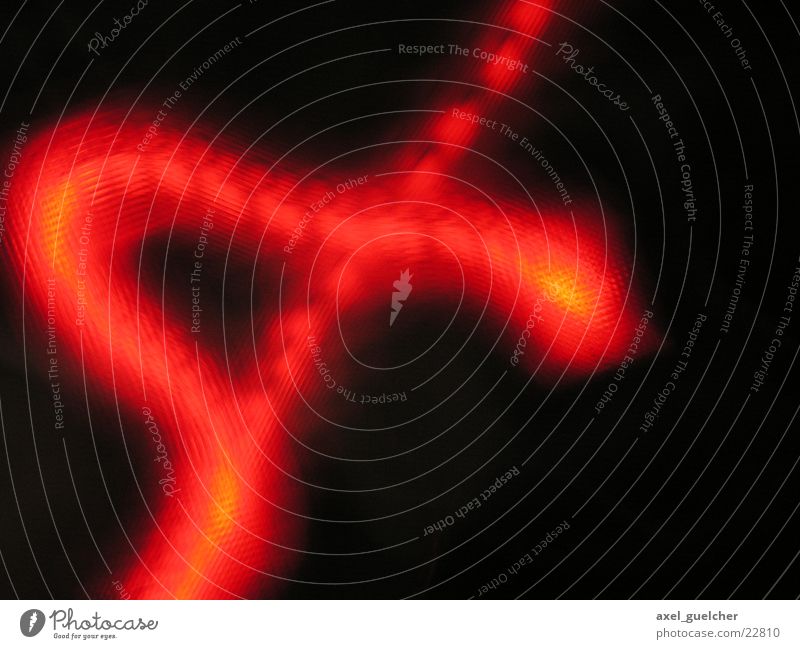 Roter A Flash rot Stil Steckdose Verzögerung Fototechnik flash Bewegung