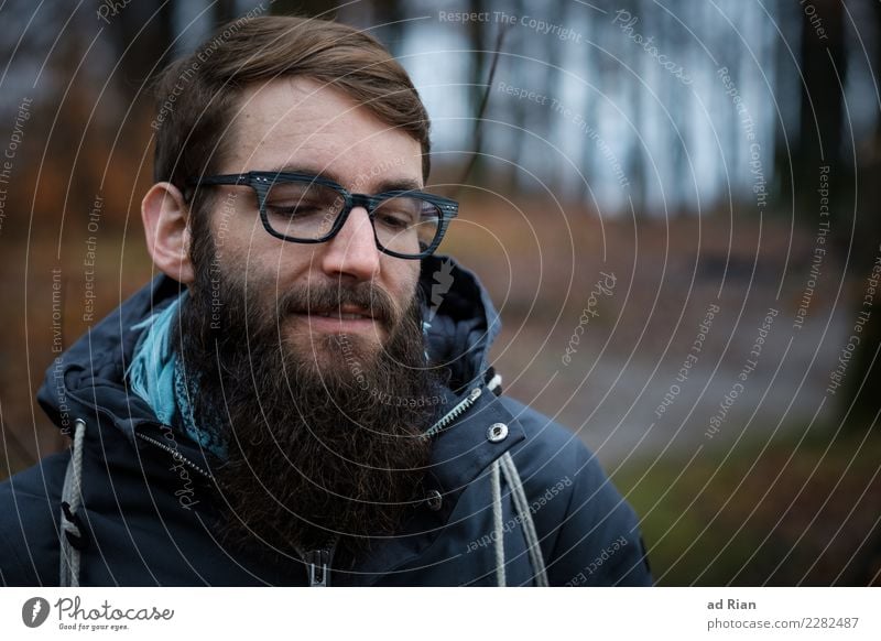 Goldenberg III Körper Haare & Frisuren Gesicht wandern Mensch maskulin Mann Erwachsene Kopf 1 30-45 Jahre Umwelt Natur Landschaft Pflanze Tier Winter