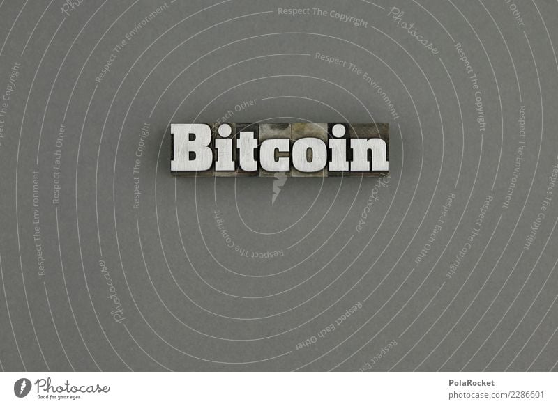 #AS# Bitcoin Silver Kunst ästhetisch Coin Geldmünzen Kapitalwirtschaft Kapitalanlage grau Buchstaben Spekulation Medienrummel Geldkapital Geldgeber Geldverkehr