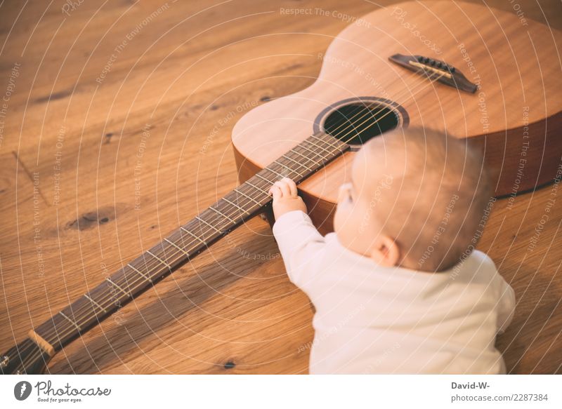 Gehörbildung elegant Leben Zufriedenheit Sinnesorgane Freizeit & Hobby Spielen Kindererziehung Bildung lernen Mensch feminin Baby Mädchen Kindheit Kopf Gesicht