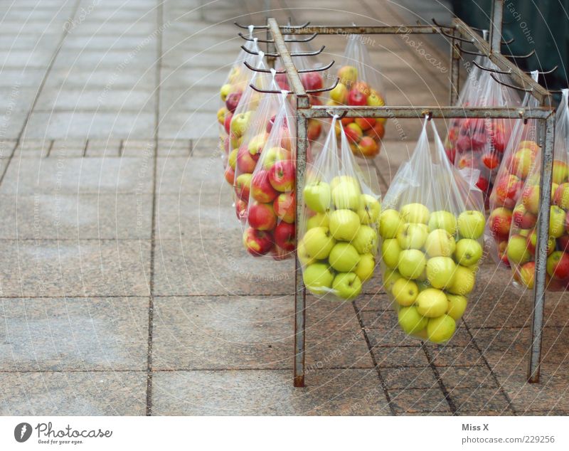 Mein BESTES Foto 2011 Lebensmittel Frucht Apfel Ernährung Bioprodukte Vegetarische Ernährung hängen frisch verkaufen Wochenmarkt Gemüsemarkt Obstladen