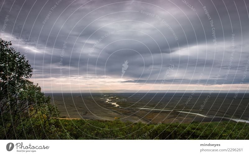 Die silberne Schlange Abenteuer Ferne Freiheit wandern Natur Landschaft Erde Wasser Himmel Wolken Horizont Sonnenaufgang Sonnenuntergang Sträucher Fluss Ebene