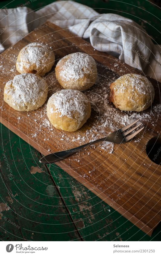 Süßhahn Lebensmittel Teigwaren Backwaren Süßwaren Krapfen Ernährung Essen Kaffeetrinken Bioprodukte Vegetarische Ernährung frisch lecker süß backen Farbfoto