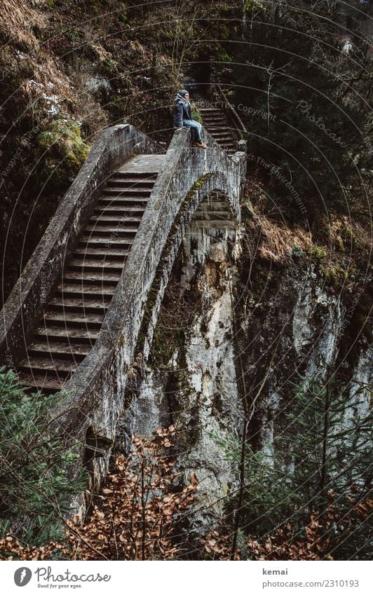 Fürchterlich | hoch Lifestyle Wohlgefühl Zufriedenheit Erholung ruhig Freizeit & Hobby Ausflug Abenteuer Ferne Freiheit Mensch Erwachsene Leben 1 Landschaft