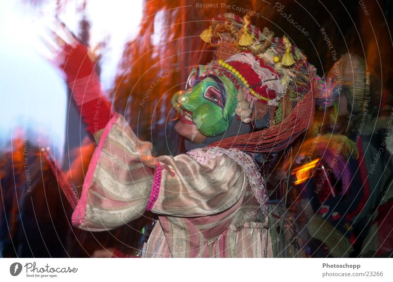 Verkleidung Langzeitbelichtung Dämmerung Ferne Freizeit & Hobby Maske Tele Karneval