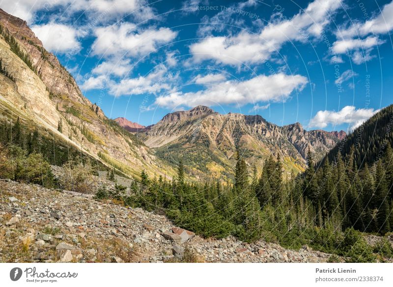 Maroon-Snowmass Wilderness in Colorado Zufriedenheit Ferien & Urlaub & Reisen Abenteuer Ferne Freiheit Expedition Camping Berge u. Gebirge wandern Umwelt Natur