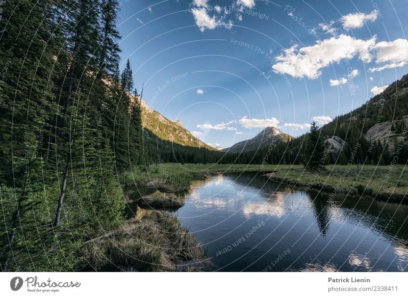 Cross Creek, Holy Cross Wilderness Ferien & Urlaub & Reisen Sommer wandern Umwelt Natur Landschaft Urelemente Erde Himmel Wolken Klima Klimawandel Wetter