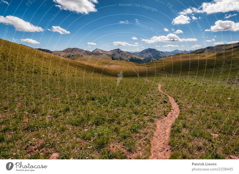 Maroon-Snowmass Wilderness in Colorado Wohlgefühl Zufriedenheit Sinnesorgane Erholung Ferien & Urlaub & Reisen Ausflug Abenteuer Ferne Berge u. Gebirge wandern