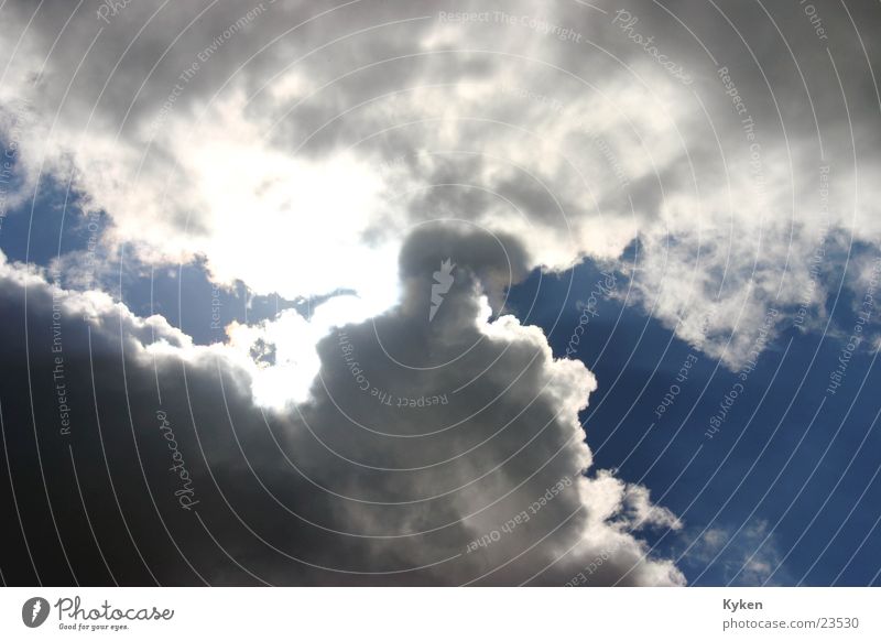 wech isse Wolken Apokalypse Luftverkehr Himmel Sonne Gewitter Regen Beleuchtung