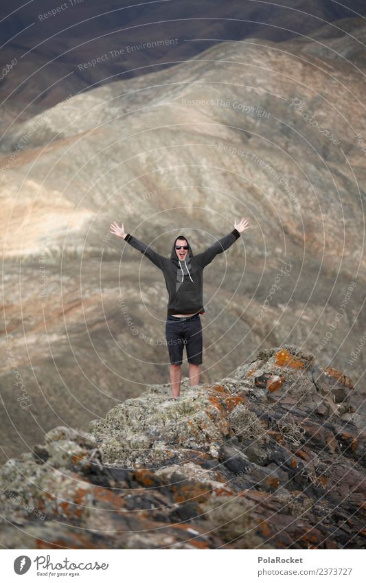 #AS# frei sein Umwelt Natur ästhetisch Berge u. Gebirge Gipfel Schneebedeckte Gipfel Gipfelkreuz Freude Erreichen Ziel laufen Klettern Außenaufnahme